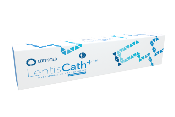 LentisCath Plus – hidrofilni kateter s sterilno vodo